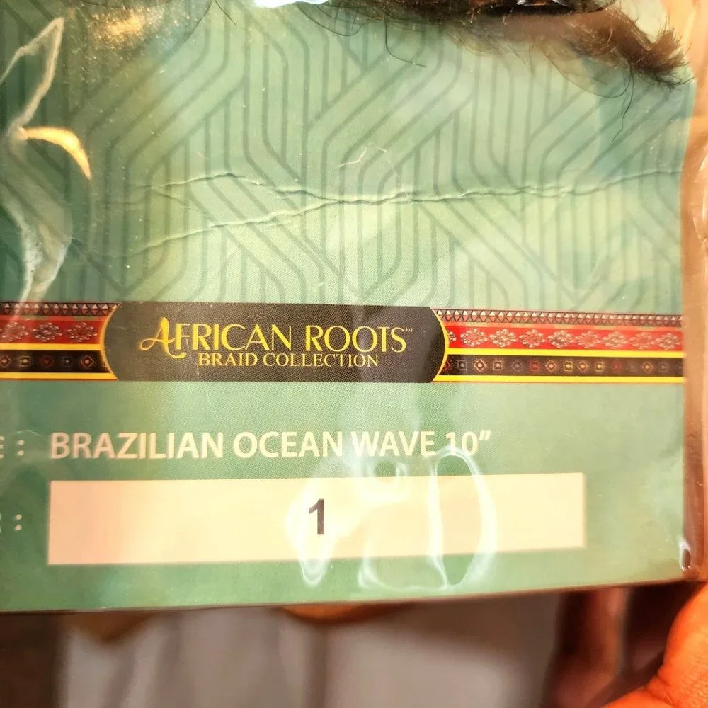 Bobbi Boss Brazilian Ocean Wave Black‎ Crochet Braid 3 Pack Deal